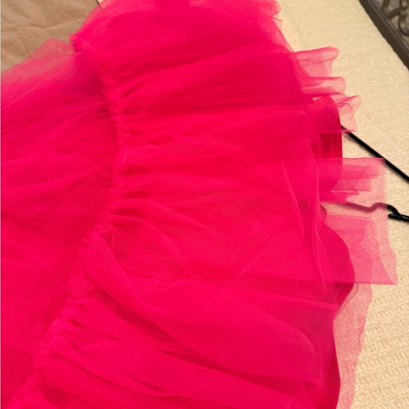 Vibrant Pink Tulle Dress - Picture 7 of 10